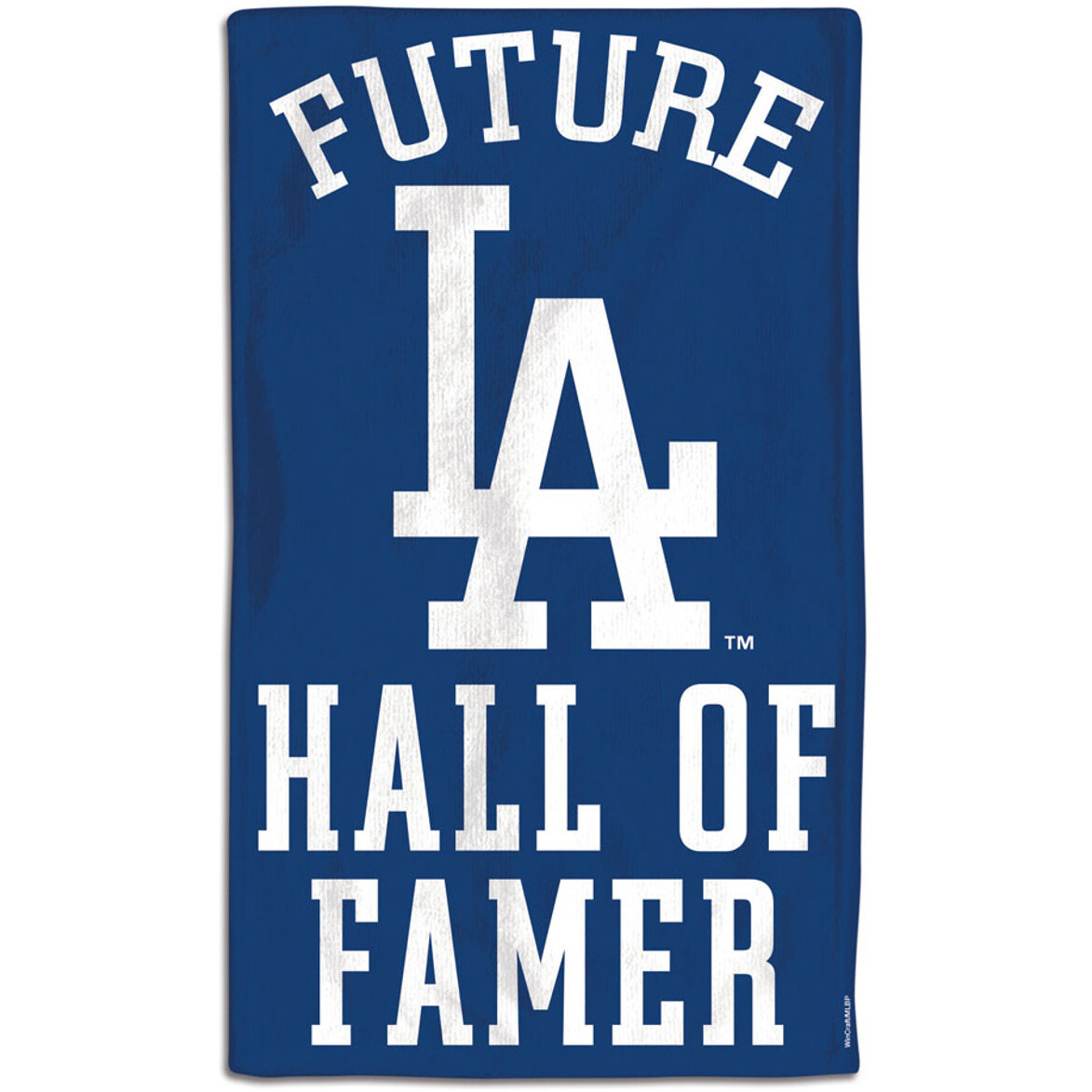 Los Angeles Dodgers Baby Burp Cloth 10x17