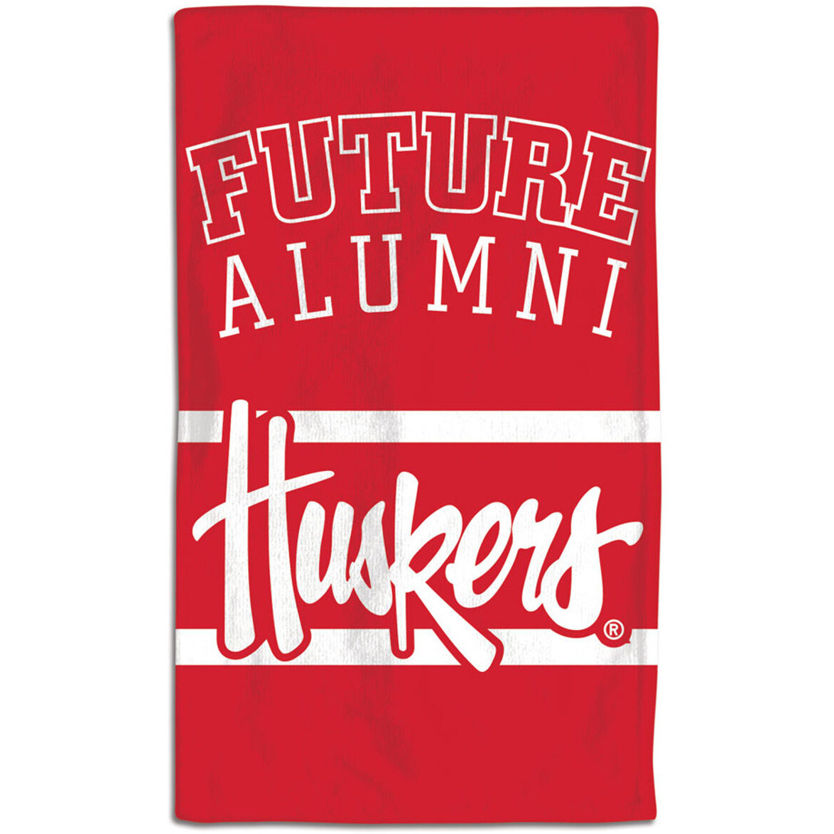 Nebraska Cornhuskers Baby Burp Cloth 10x17
