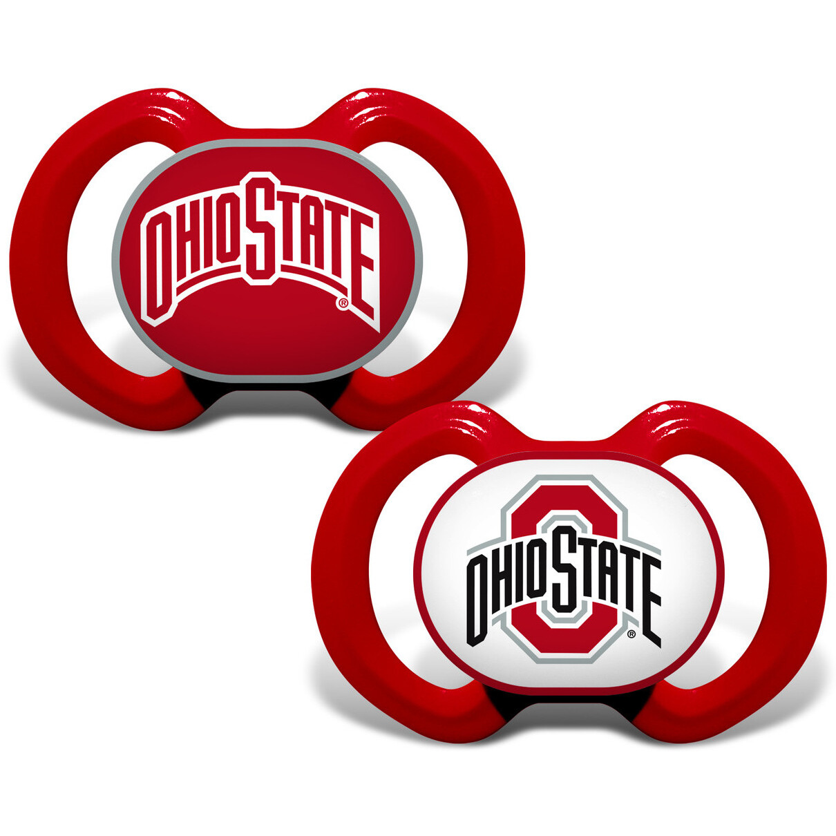 Ohio State Buckeyes Pacifier 2 Pack