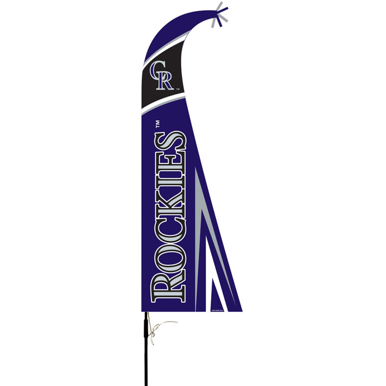 Colorado Rockies Flag Premium Feather Style CO