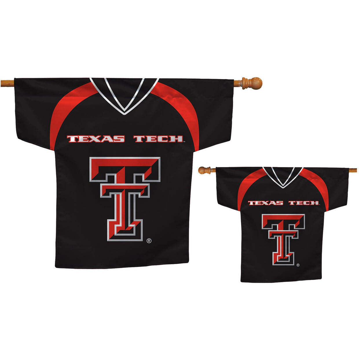 Texas Tech Red Raiders Flag Jersey Design CO