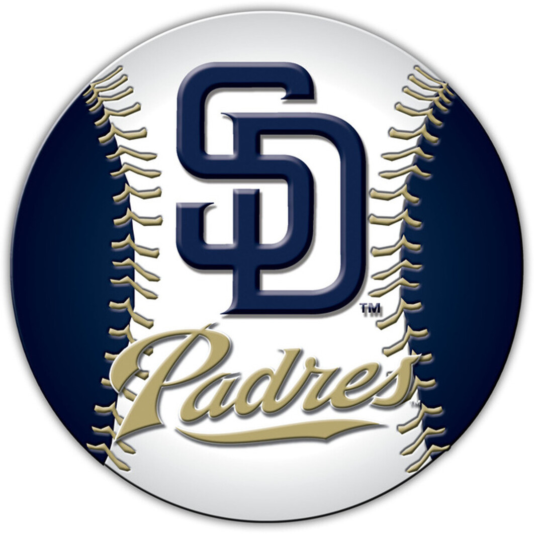 San Diego Padres Magnet Car Style 8 Inch CO