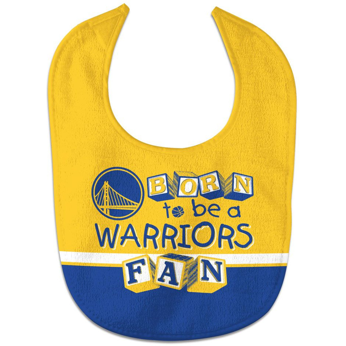 Golden State Warriors Baby Bib All Pro Style Future Fan Special Order