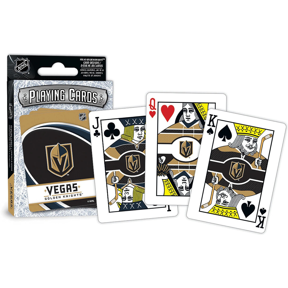 Vegas Golden Knights Playing Cards Logo