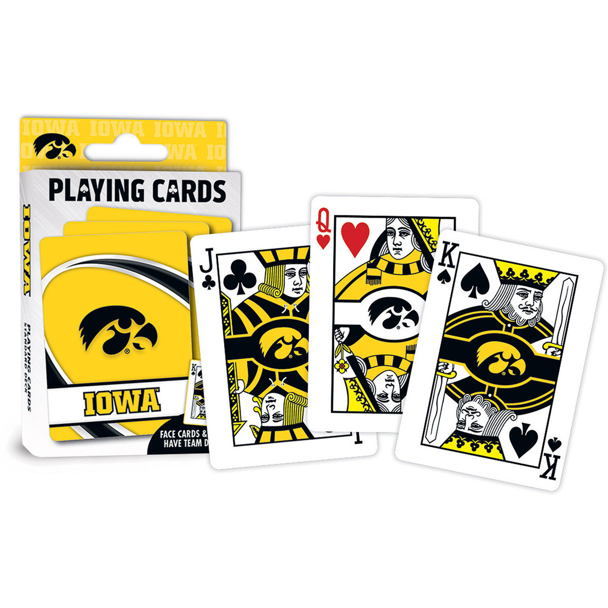 Iowa Hawkeyes Playing Cards Logo
