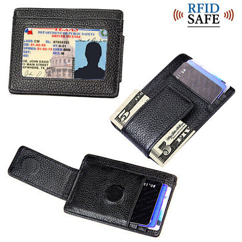 Money clip with RFID Safe Wallet(D0102HE6ZgA)