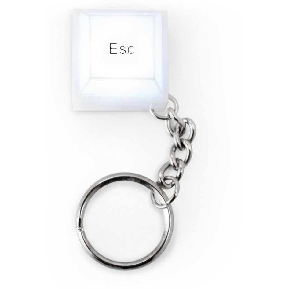 ESC Keyboard with Lighted Keys LED and Easy Battery Replacement