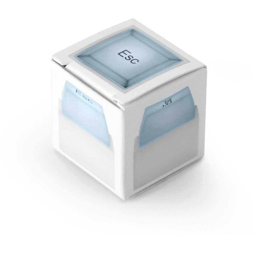 Elevate Typing Experience Mechanical Push with ESC Keyboard Button with LED