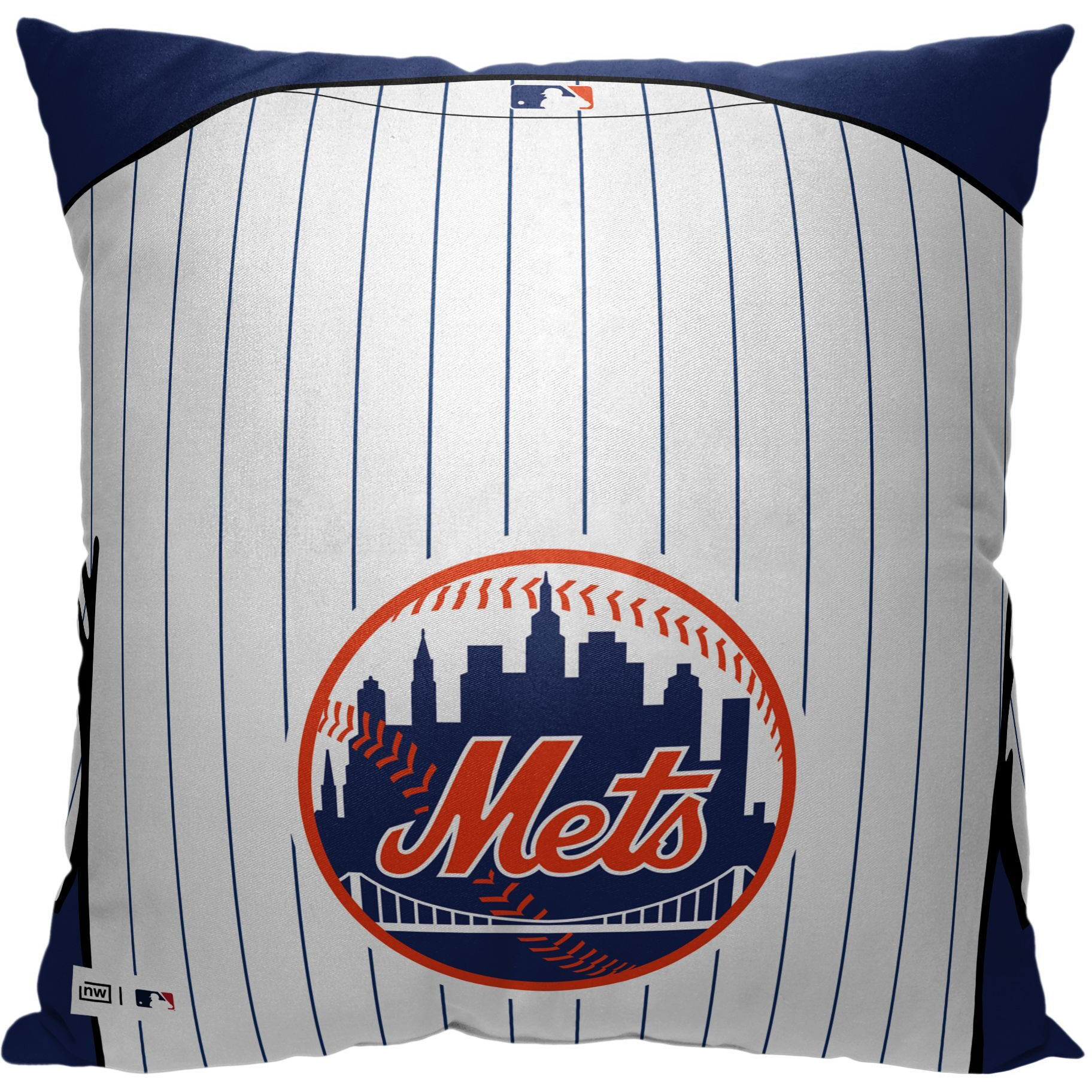 [Personalization Only] OFFICIAL MLB Jersey Personalized Pillow - New York Mets
