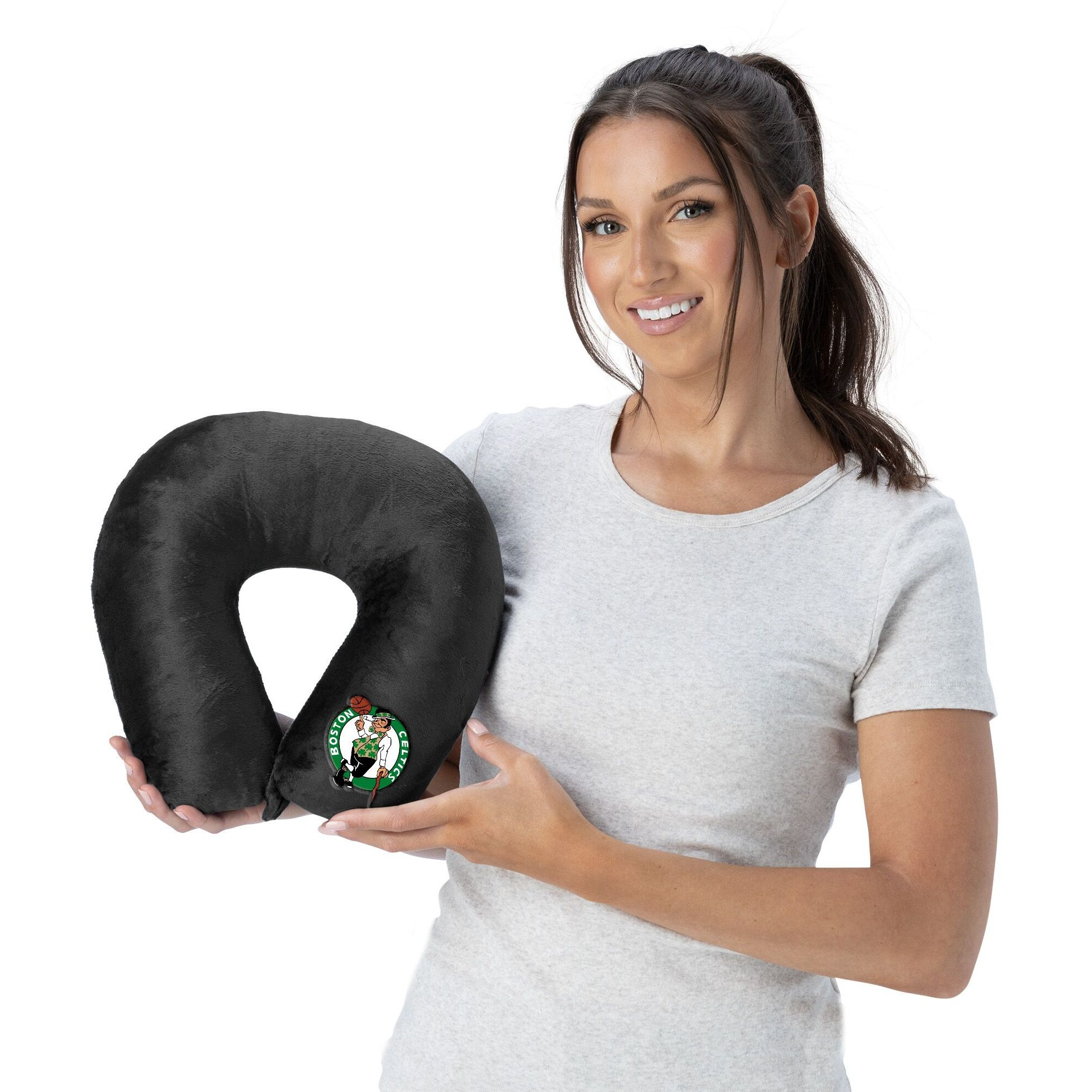 NBA Boston Celtics Applique Neck Pillow 12x13 Inches
