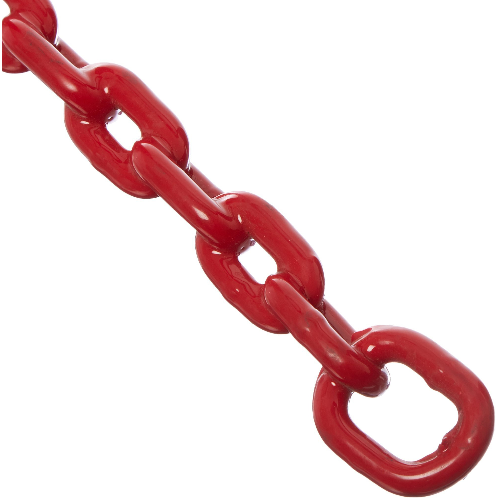 VNYL CTD CHAIN 5/16X5 RED