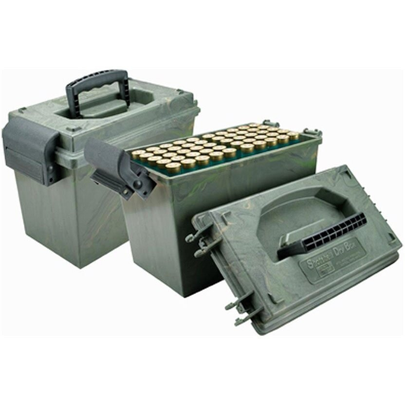 MTM Shotshell Dry Box 100 Round Case 12 Gauge up to 3.5 Inch Wild Camo