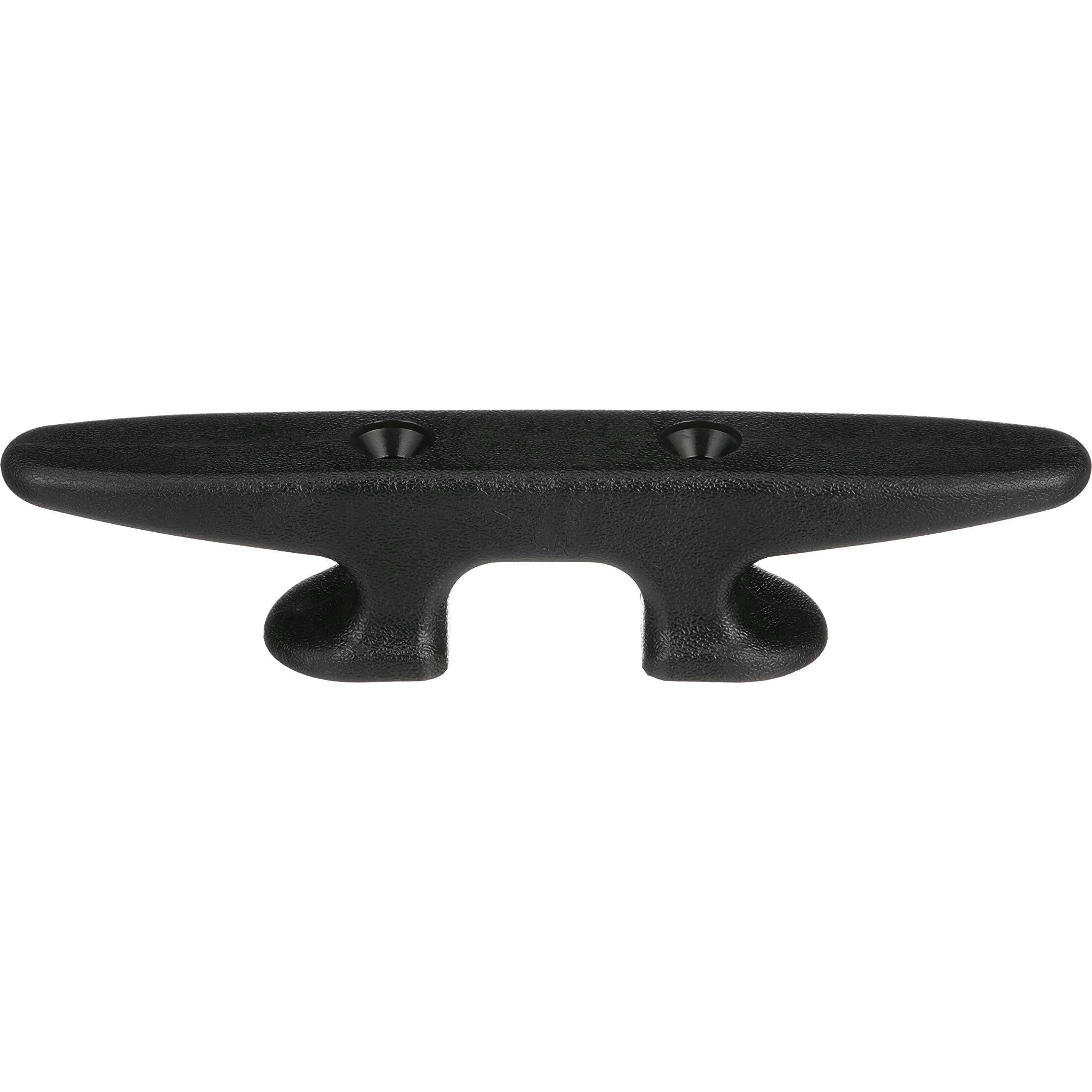 CLEAT 8" PLASTIC-BLK (Pack of 1)