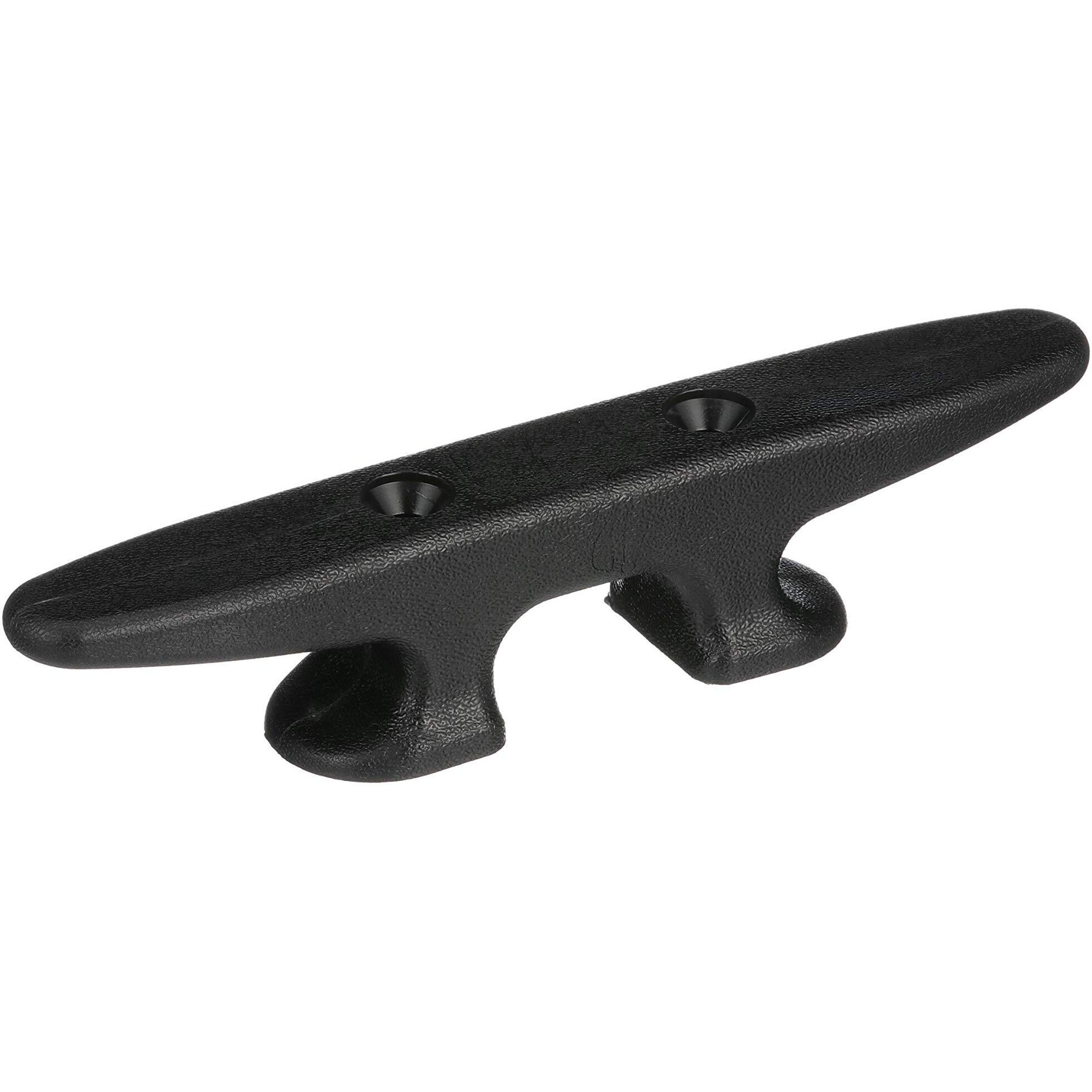CLEAT 8" PLASTIC-BLK (Pack of 1)