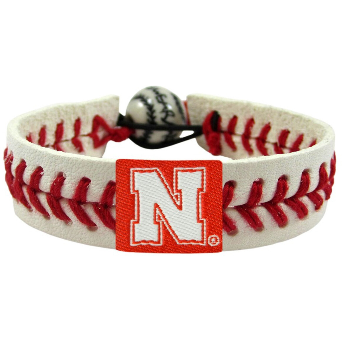 Nebraska Cornhuskers Bracelet Classic Baseball CO