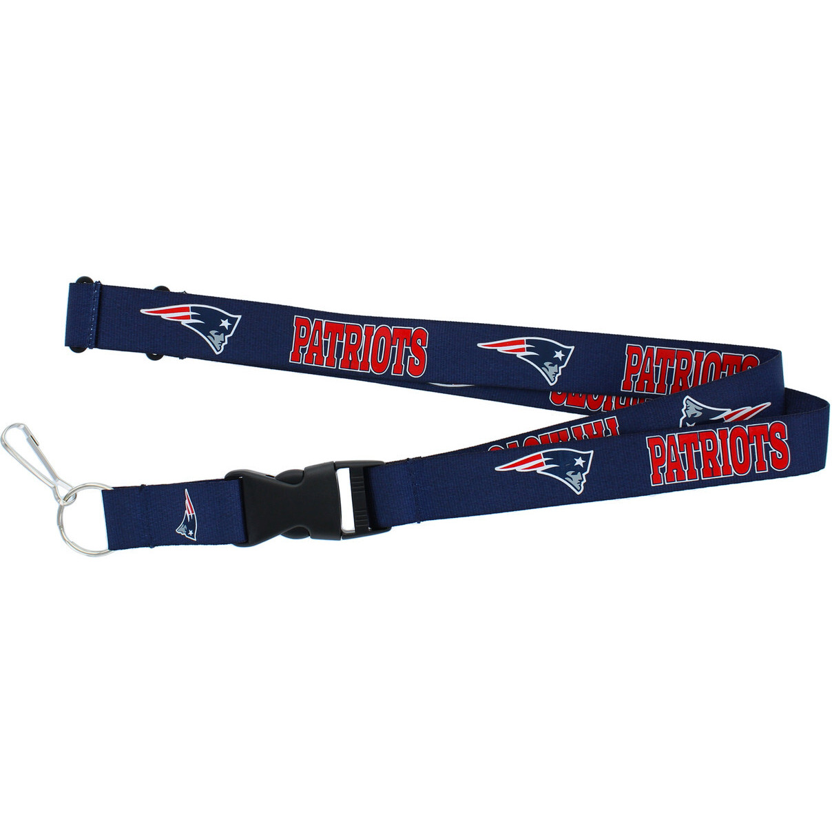 New England Patriots Lanyard Blue