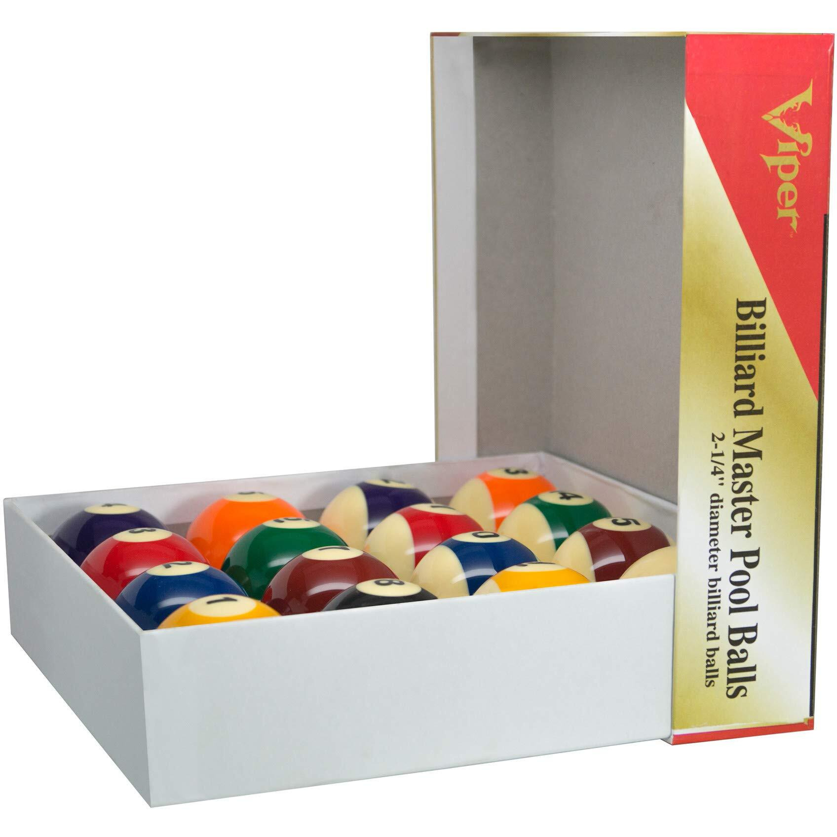 Viper Billiard Master Pool Ball Set