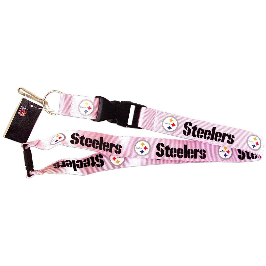 Pittsburgh Steelers Lanyard Black
