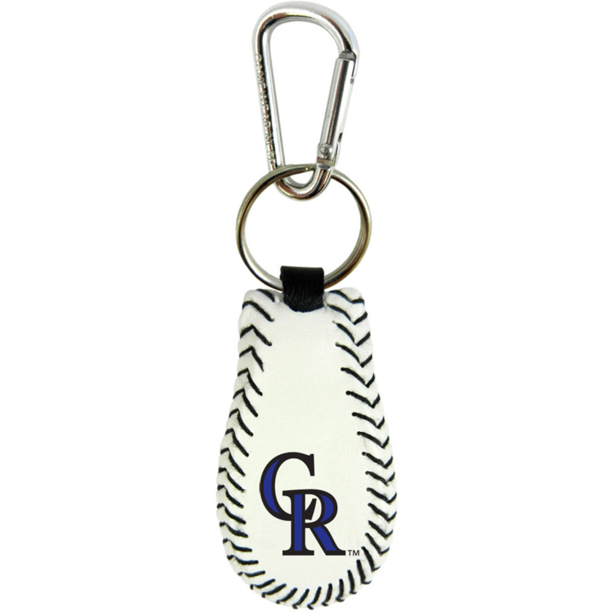 Colorado Rockies Keychain Baseball CO
