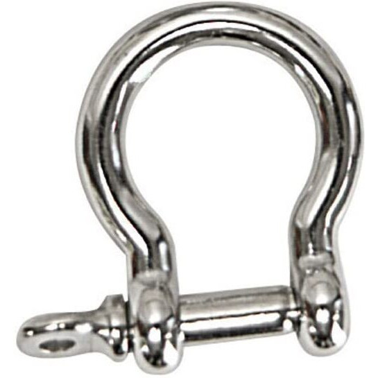 S.S. ANCHOR SHACKLE - 3/8'