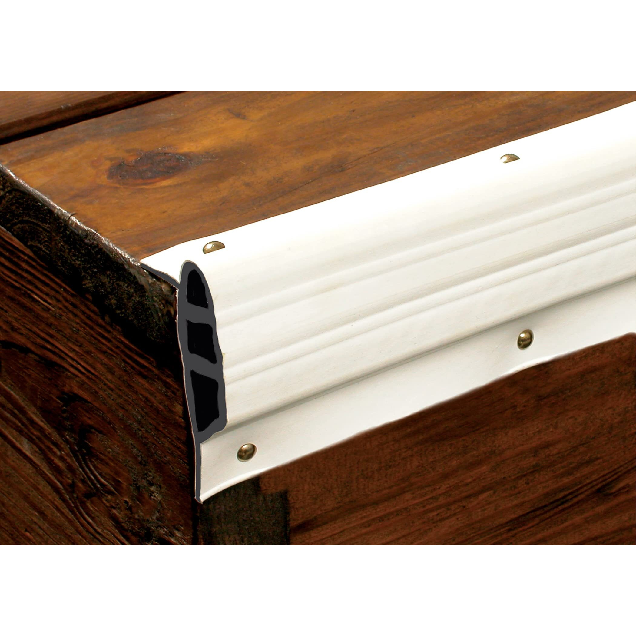 MED EDGE GARD WHT 10'COIL RETAIL PK
