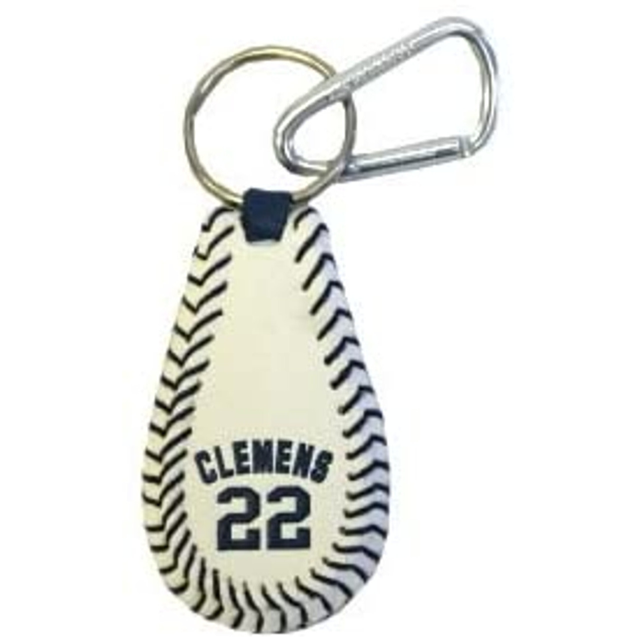 New York Yankees Keychain Classic Baseball Roger Clemens CO