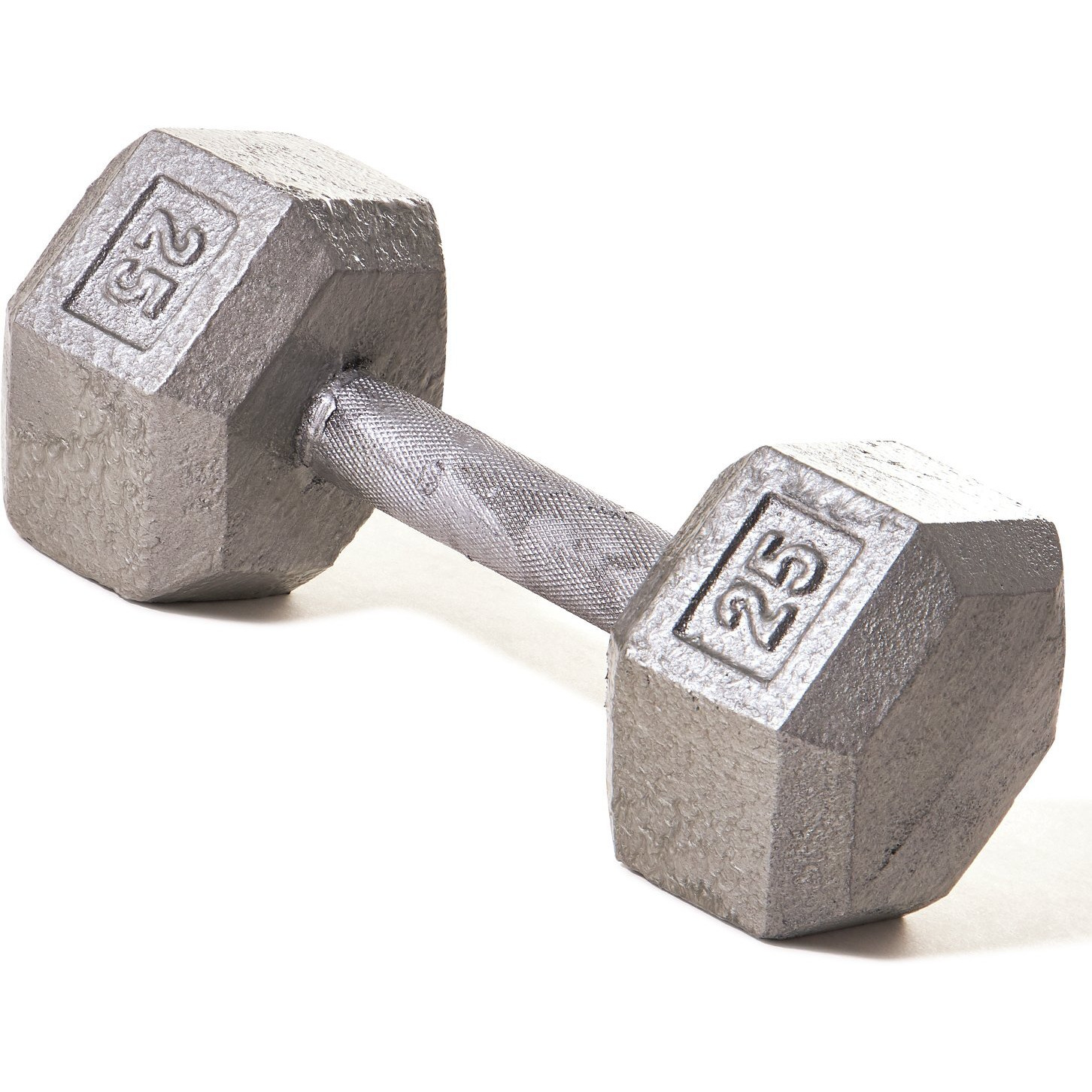 Hex Dumbbell w/ Straight Handle 25 lb