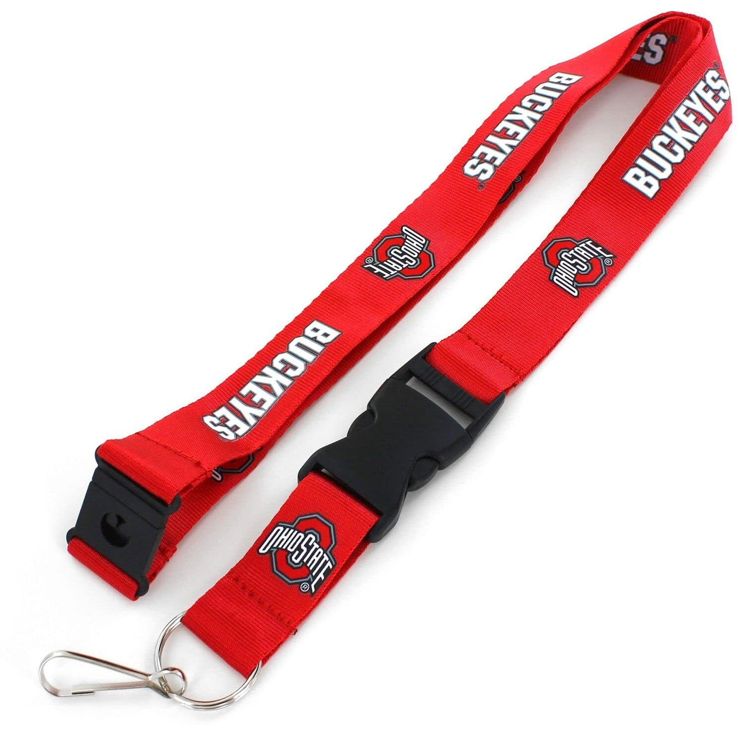 Ohio State Buckeyes Lanyard Red