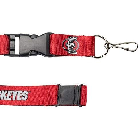 Ohio State Buckeyes Lanyard Red