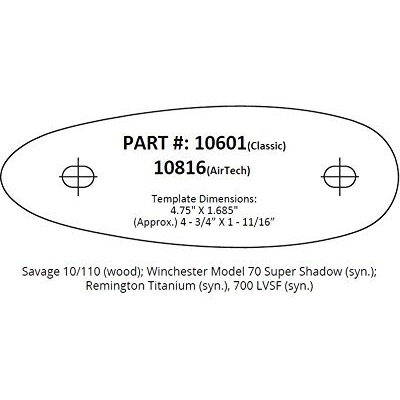 LimbSaver Classic Precision Fit Recoil Pad Wood Stocks