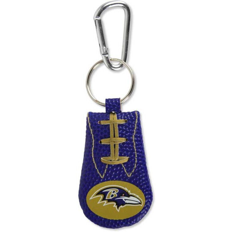 Baltimore Ravens Keychain Team Color Football CO
