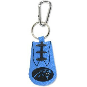 Carolina Panthers Keychain Team Color Football CO