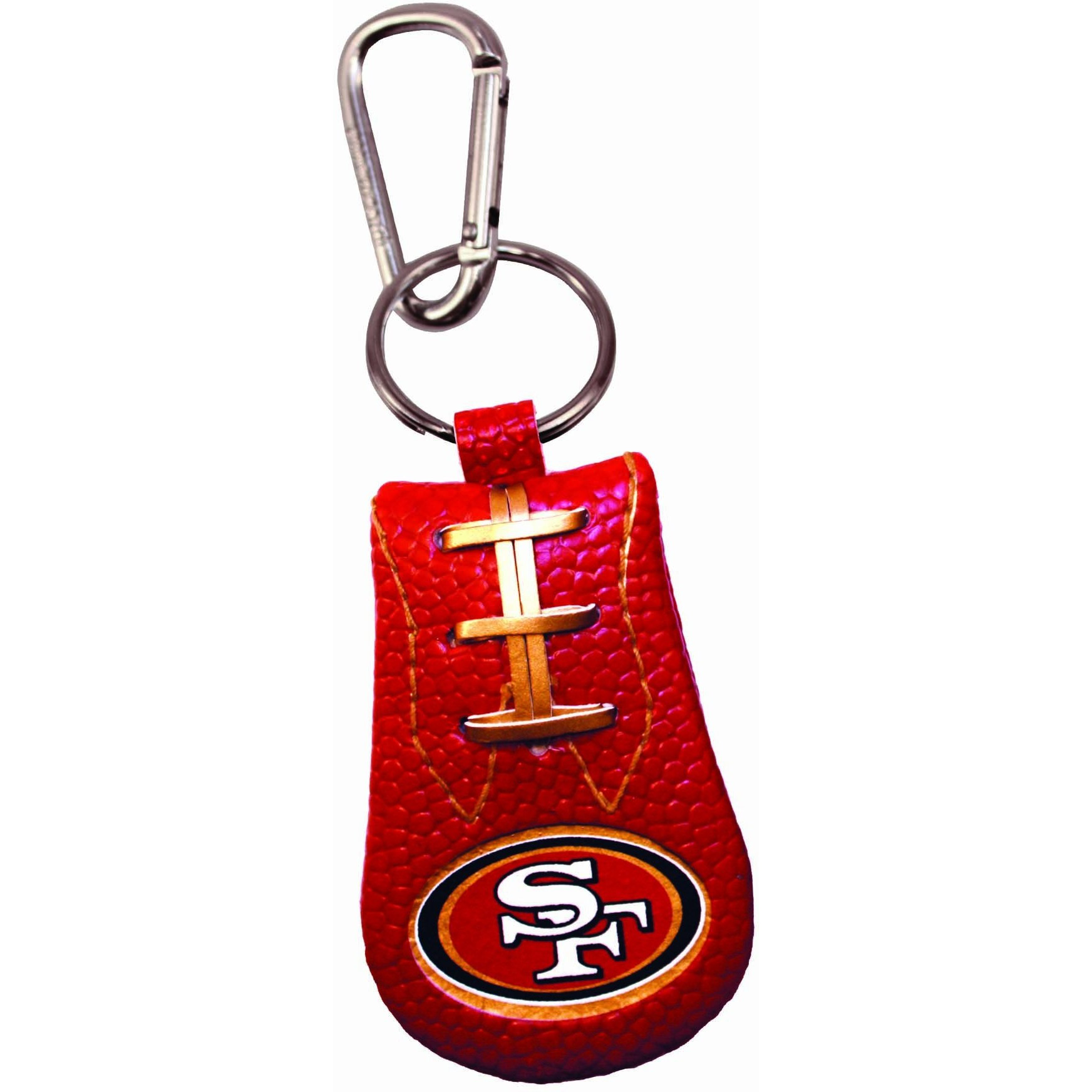 San Francisco 49ers Keychain Team Color Football CO
