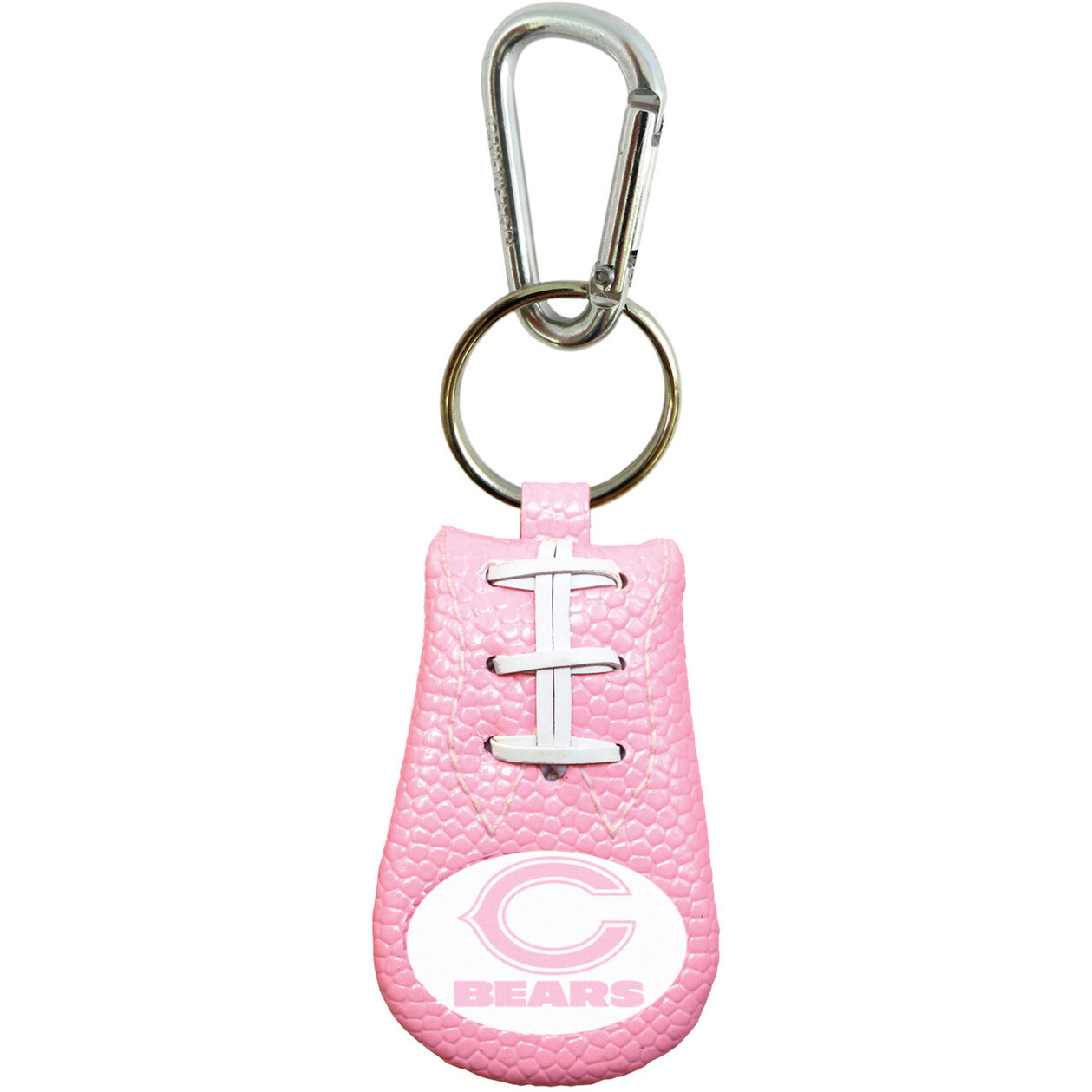 Chicago Bears Keychain Pink Football CO