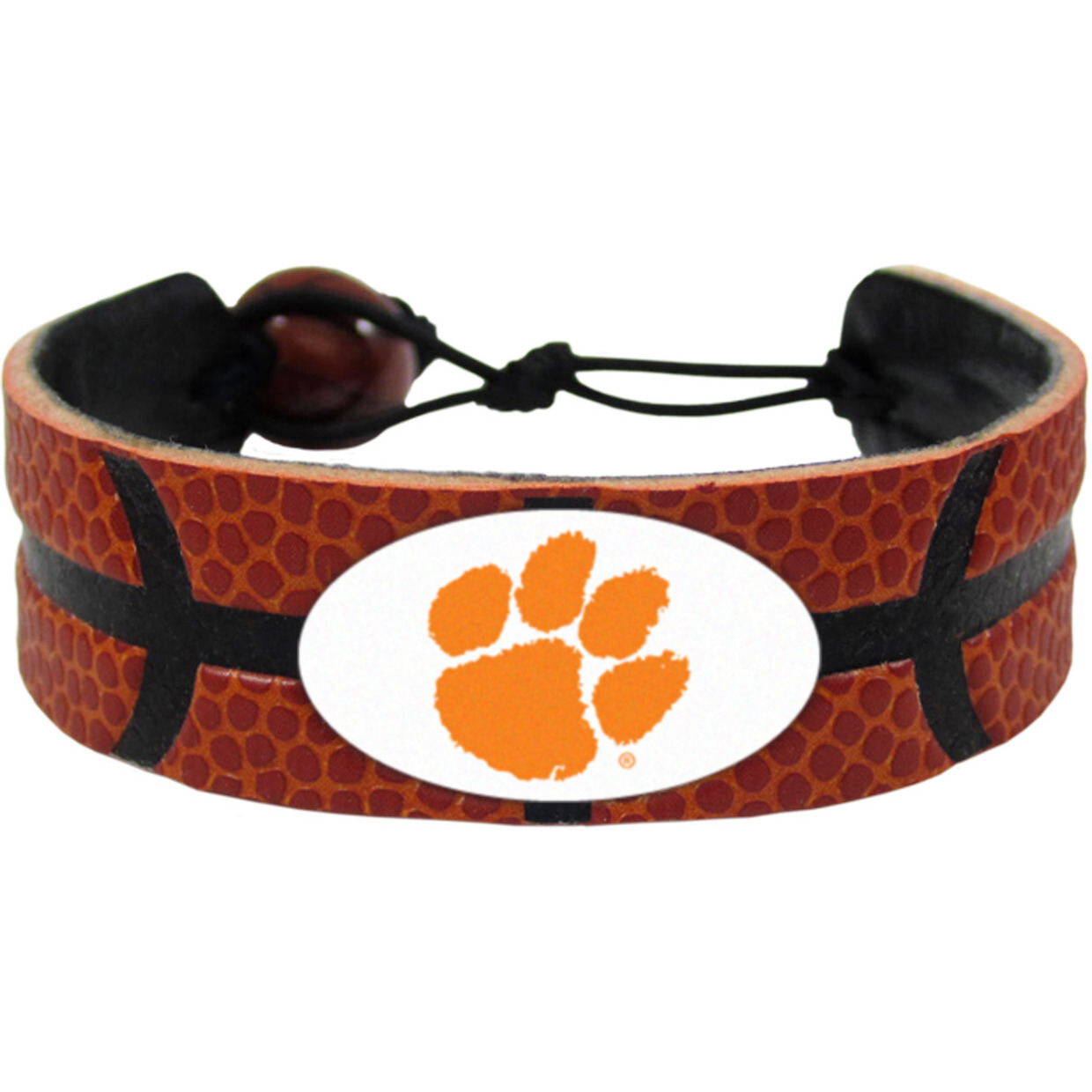 Clemson Tigers Bracelet Classic Basketball CO