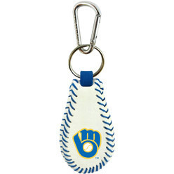 Milwaukee Brewers Keychain Retro Baseball CO