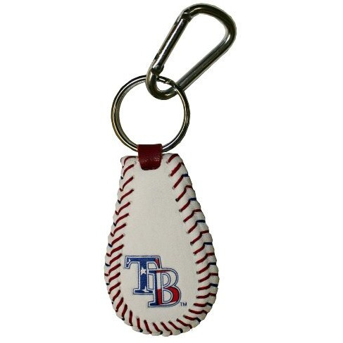 Tampa Bay Rays Keychain Baseball Stars and Stripes CO