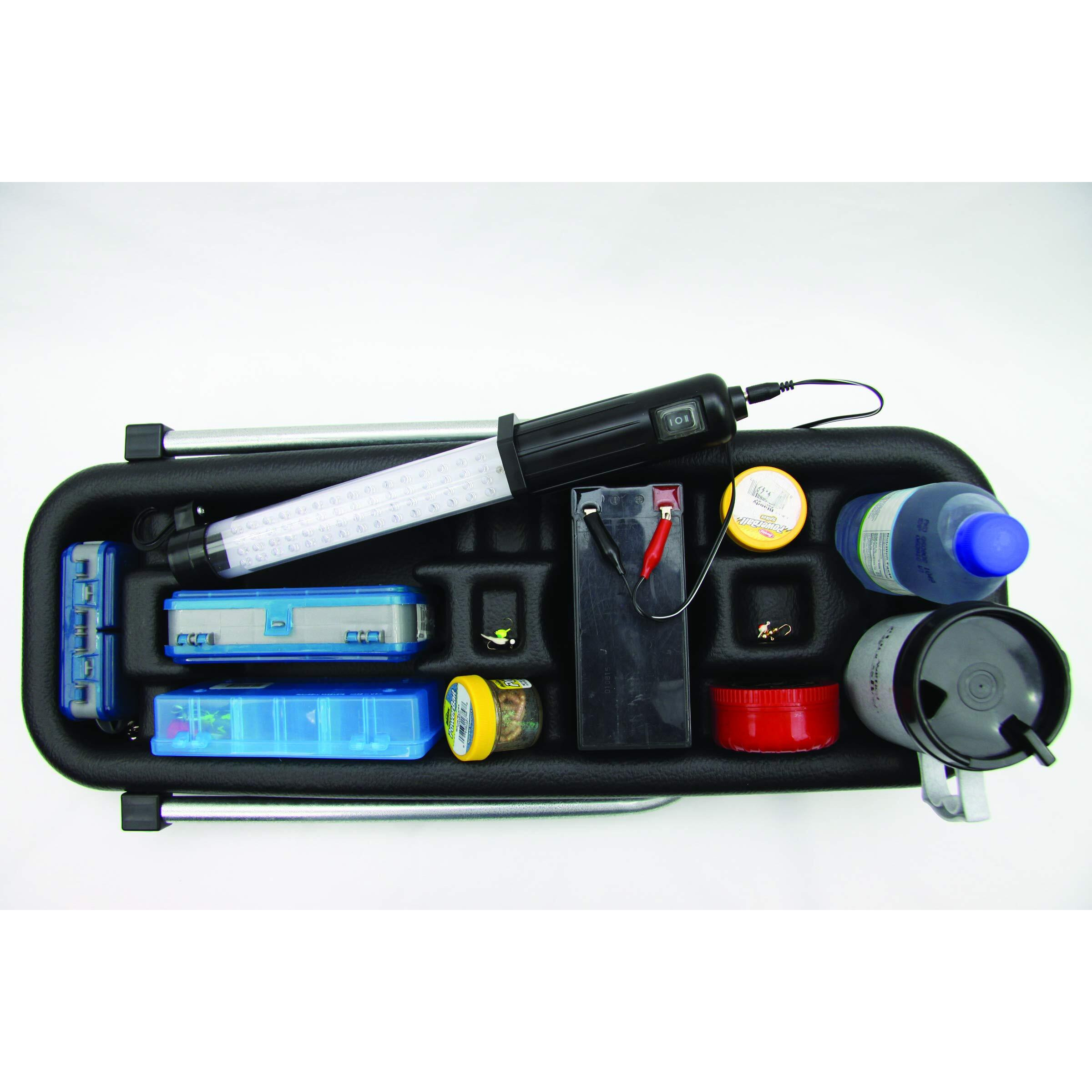 Clam 1458 Fish Trap Center Console with Leg