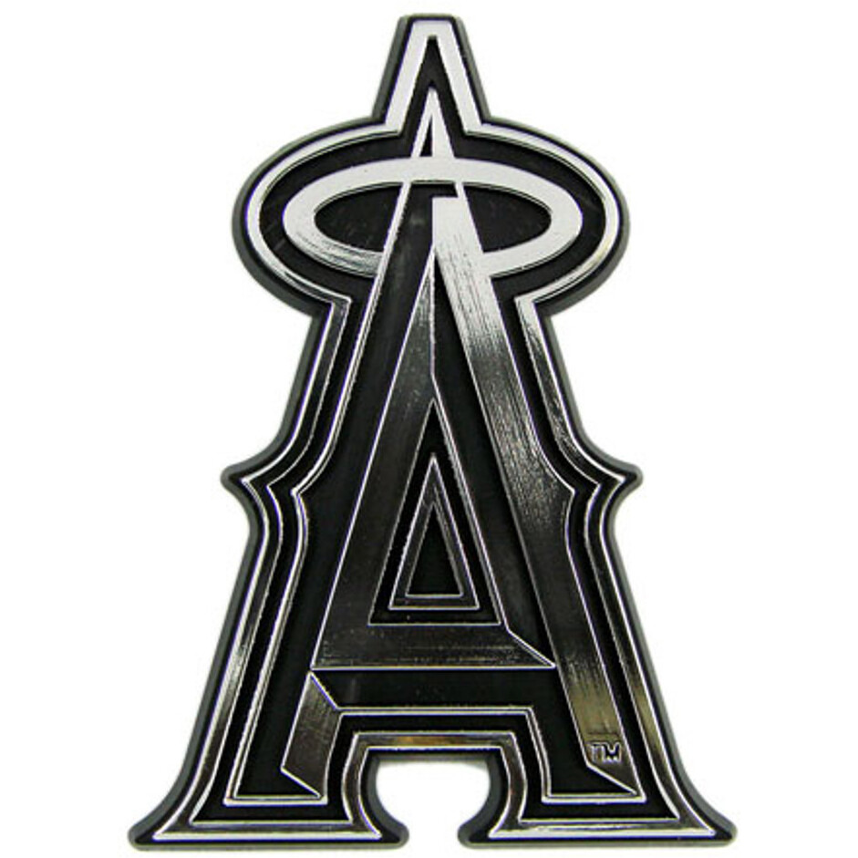 Los Angeles Angels Auto Emblem - Silver