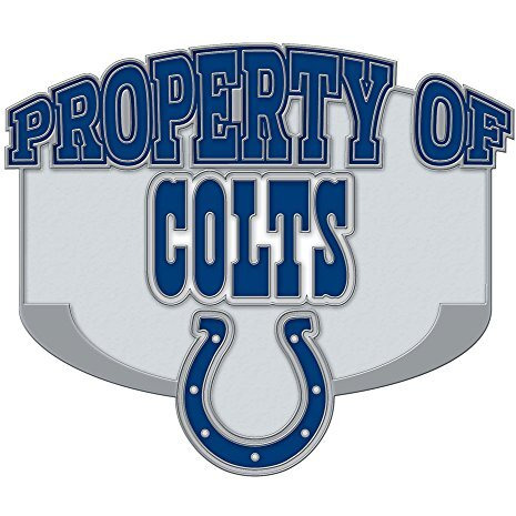 Indianapolis Colts Collector Pin Jewelry Card - Special Order
