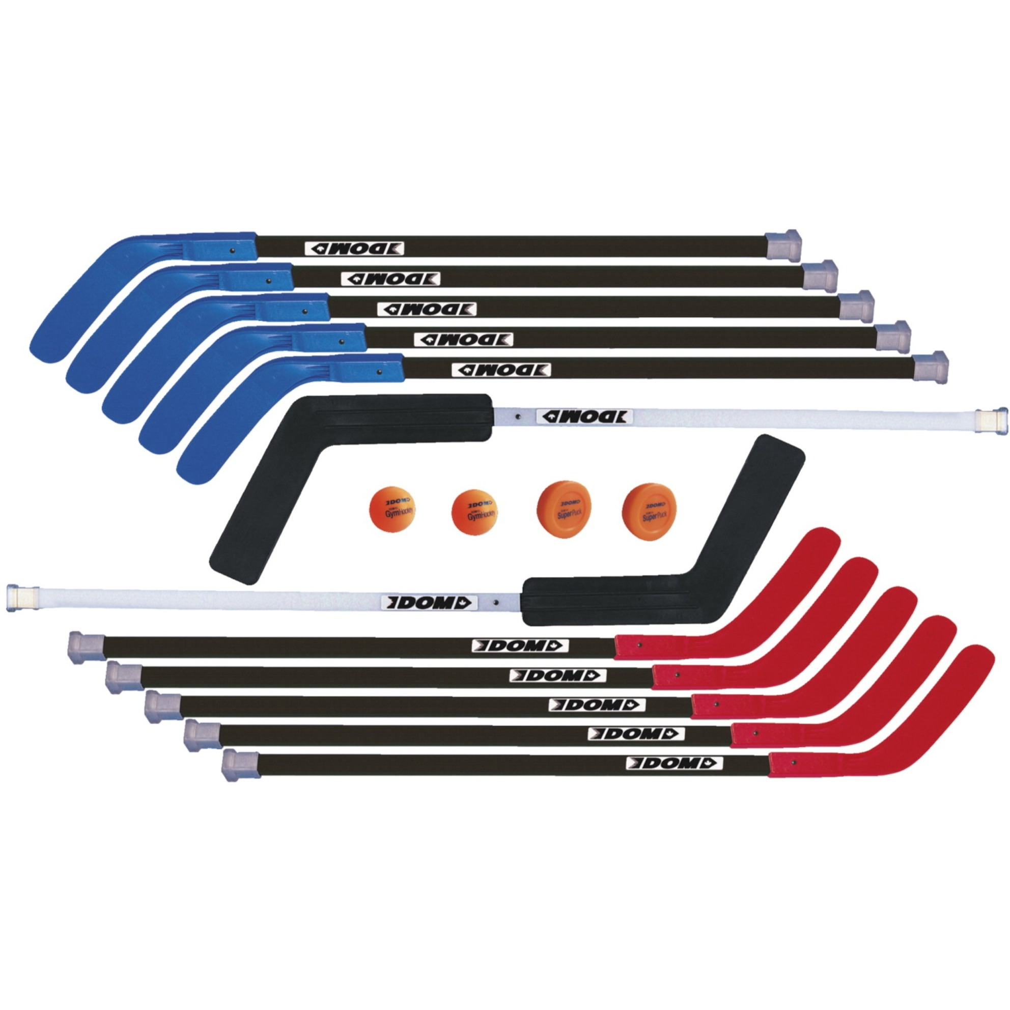 DOM  Excel Replacement Hockey Stick, 45 Inches, Blue Blade