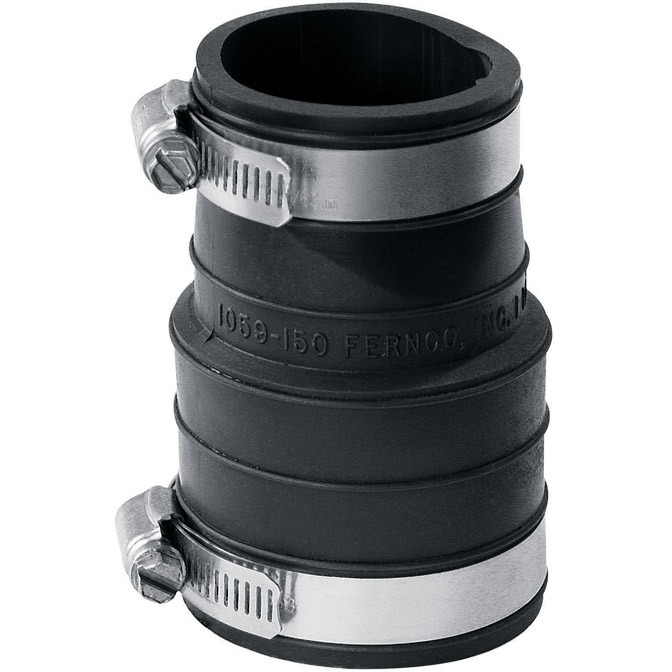 DWV FLEX COUPL 1.5" SCKT (Pack of 1)