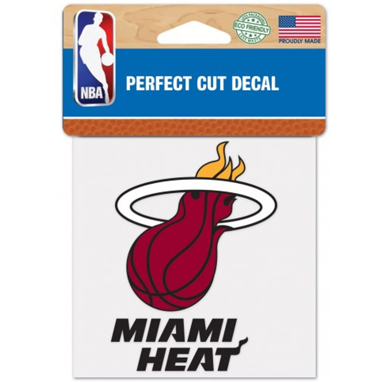 Miami Heat Decal 4x4 Perfect Cut Color - Special Order