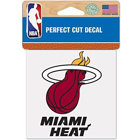 Miami Heat Decal 4x4 Perfect Cut Color - Special Order