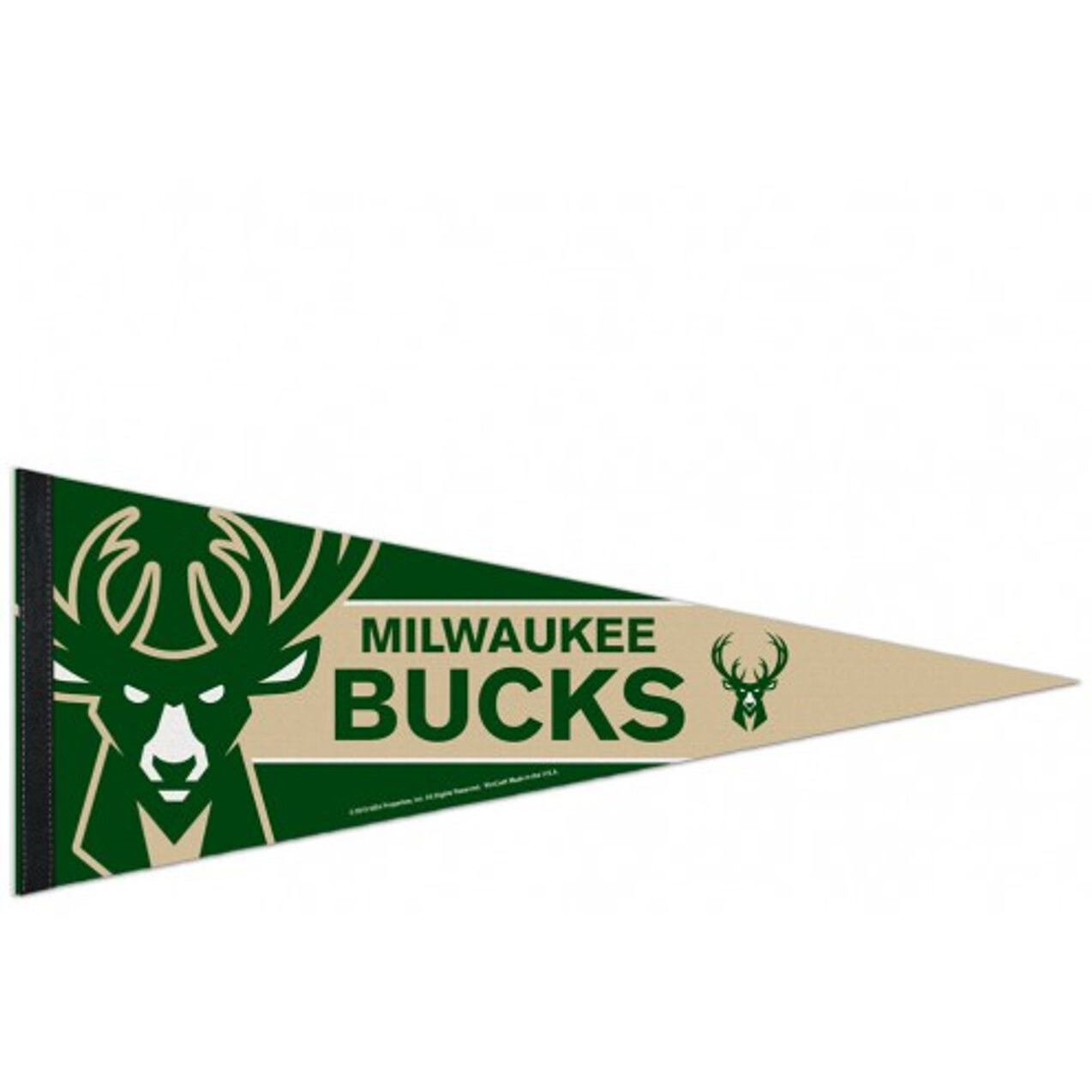 Milwaukee Bucks Pennant 12x30 Premium Style