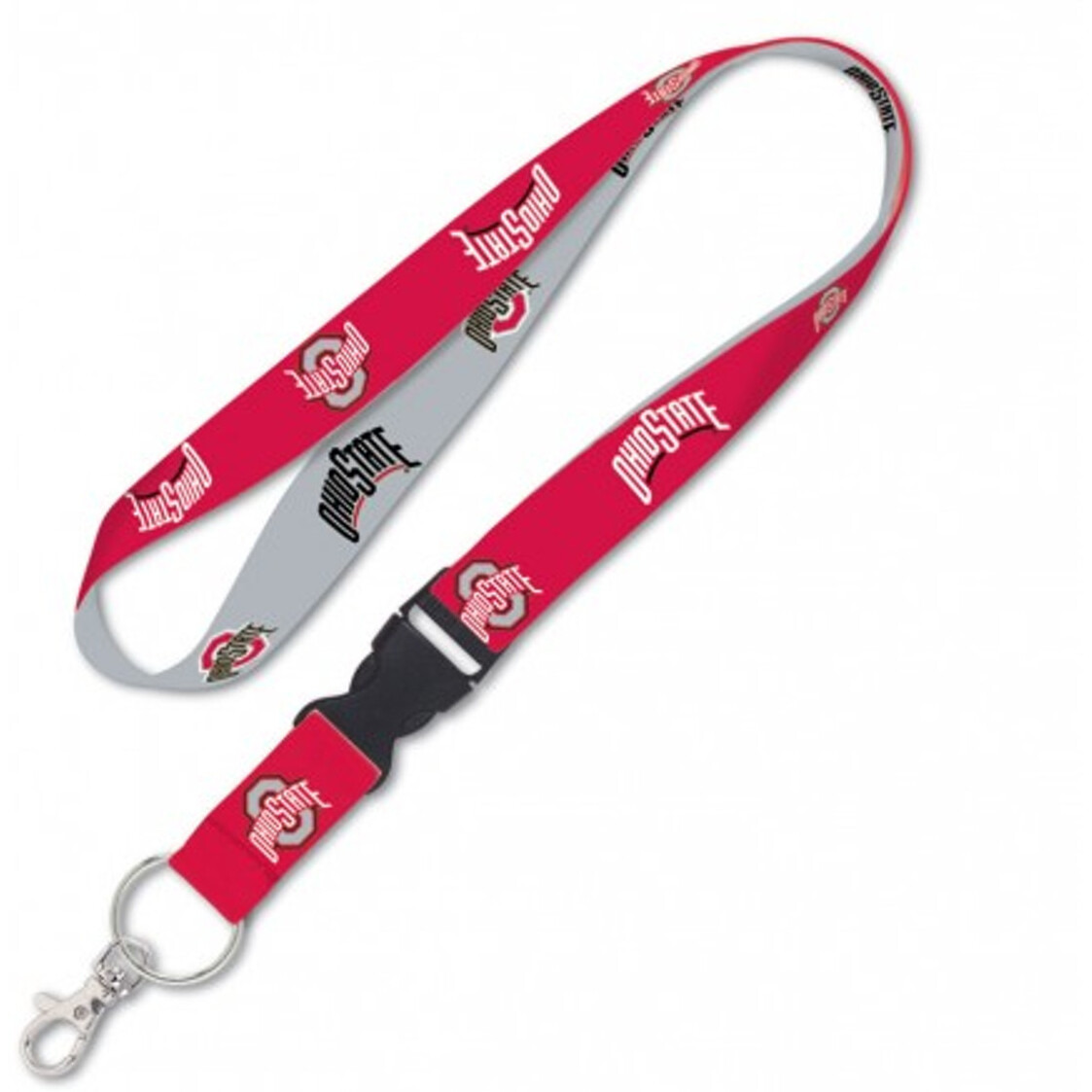 Ohio State Buckeyes Lanyard with Detachable Buckle