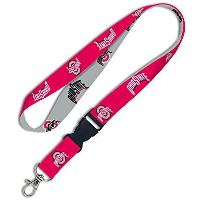 Ohio State Buckeyes Lanyard with Detachable Buckle