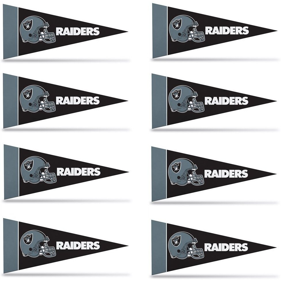 Las Vegas Raiders Pennant Set Mini 8 Piece