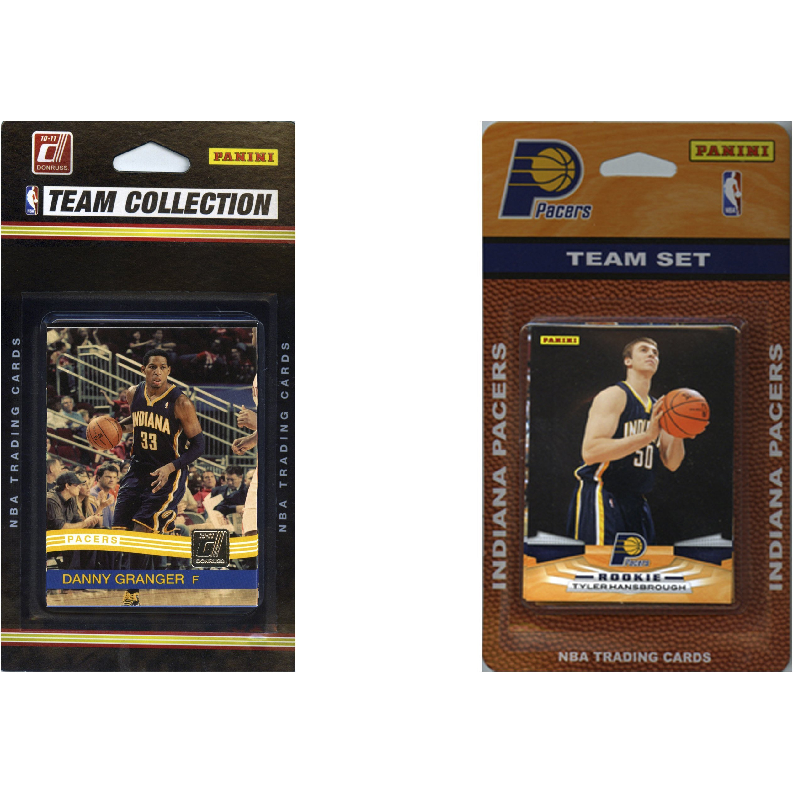 NBA Indiana Pacers 2 Different Licensed Trading Card Team Sets