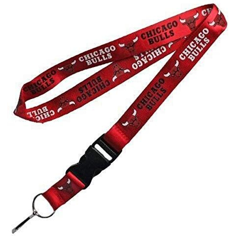 Chicago Bulls Lanyard Red
